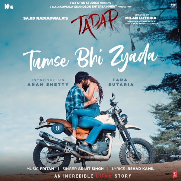 Cover artwork for Tumse Bhi Zyada (From "Tadap")